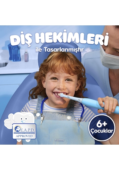 Oral-b İo Çocuk 6+ Stitch Diş Fırçası Yedek Başlığı 4 Adet