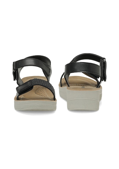 Polaris 409105.z Siyah Kadın Comfort Sandalet 409105.z6fx 000000000102252287 Polaris 409105.z Siyah Kadın Comfort Sandalet 409105.z6fx 000000000102252287