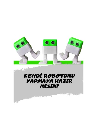 Emes Robotik Adam Olacak Çocuk Serisi Otto Robot