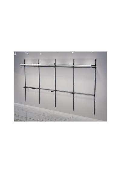 Mağaza Raf Sistemi, Askılık Sistemi, Butik Rafı, Mağaza Stand, Giyinme Odası-365 200 Çok Renkli