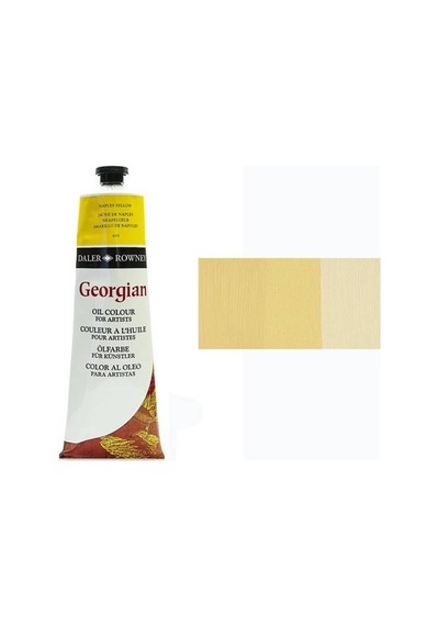Daler Rowney Georgian Yağlı Boya 225Ml 635 Naples Yellow