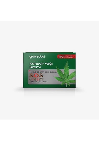 Greenlabel Kenevir Yağı S.o.s Krem 50 ML