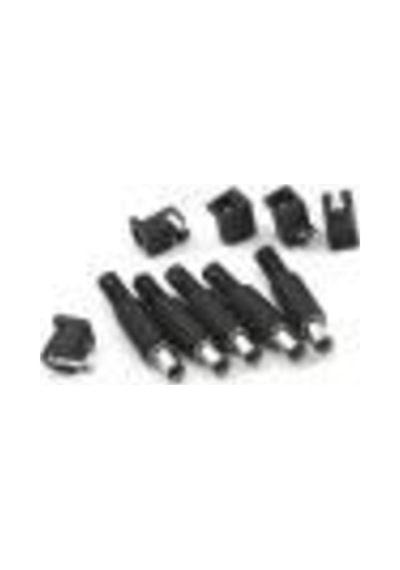 5 Set 2.5mm Dc Power Jak 5 Adet Erkek Fiş + 5 Adet Dişi Şase Soket Seti