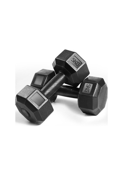 5 Kg X 2 Adet 10 Kg Dambıl Seti, Dumbell Set Dumbell 2x5 Kg Karışık Tek Ebat
