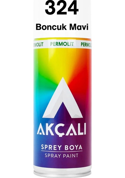 Akçalı 324 Parlak Sprey Boya Boncuk Mavi 400 ML