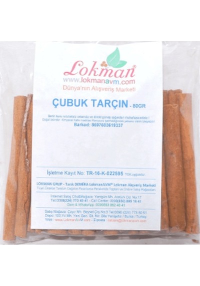 Lokman Çubuk Tarçın 80 G