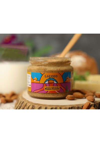 Laçoko Katkısız Doğal Kavrulmuş Badem Ezmesi 1100 G