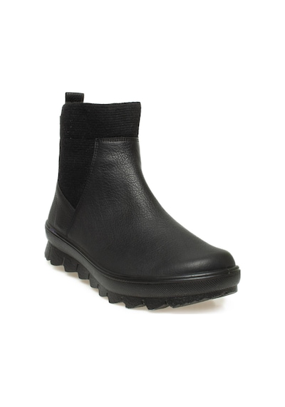 Legero 000504 G Novara Gore-tex Deri Siyah Kadın Bot Siyah