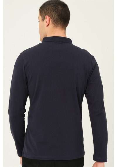 V4009 Dewberry Erkek Sweatshırt-lacivert Lacivert