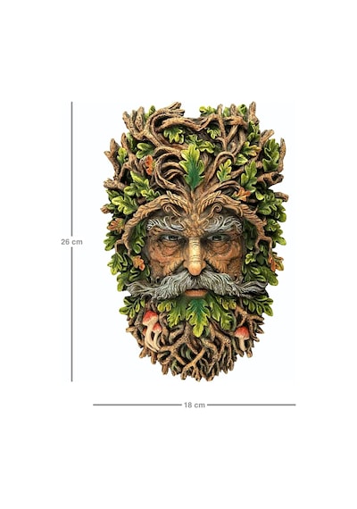 Elderwood Serisi Green Man Yeşil Adam Duvar Panosu