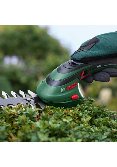 Home And Garden 060083310c Isio Batarya Çim Düzeltici Seti 3,6 Volt, Bıçak Uzunluğu 12 Cm, Bıçak Aralığı 8 Mm, Xl Bahçe Eldivenleri Dahil - Amazon Edition