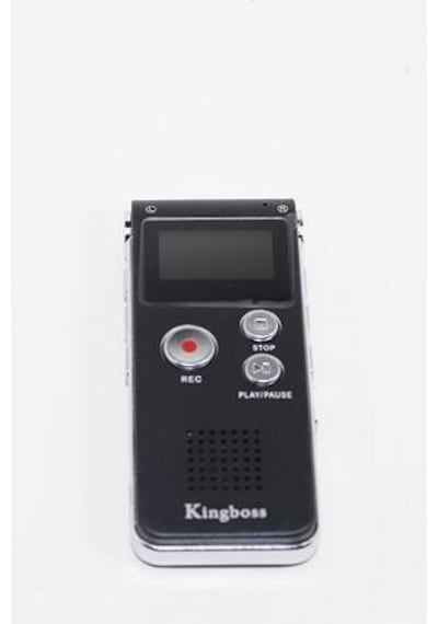 Kingboss HS-27 8 GB Dijital Ses Kayıt Cihazı Siyah
