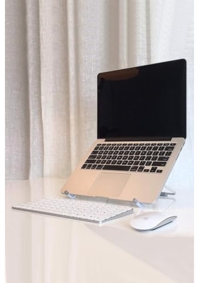 Aliminyum Ayarlı Laptop Tablet Notebook Yükseltici Tutucu Cin272 Abanoz