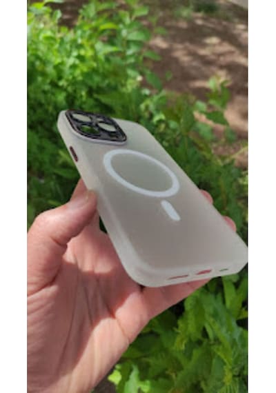 Apple Uyumlu  iPhone 15 Promax Magsafe Kamera Orumalı Kalıteli Süper Kılıf