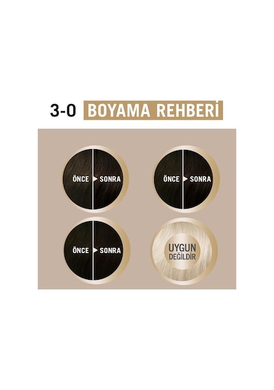 Schwarzkopf Creme Supreme Kit Boya 3-0 K.kestane