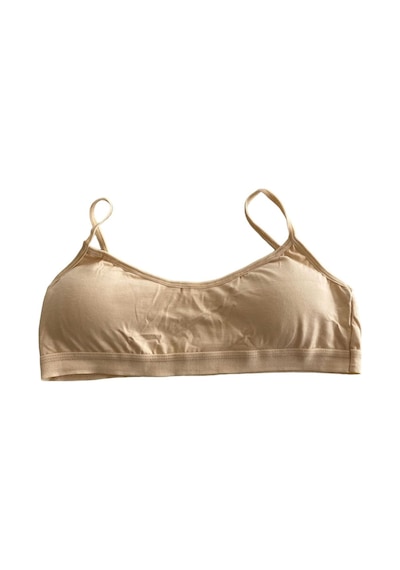Underwear Bodyway 3'lü İp Askılı Petli Kadın Büstiyer Beyaz - Ten Rengi - Gri