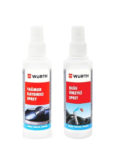 Würth Yağmur Ve Buğu Kaydırıcı Set 150ml