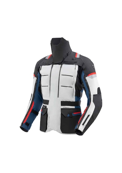 Rebelhorn Cubby V Kışlık Motosiklet Montu Gri - Kırmızı - Mavi 75066