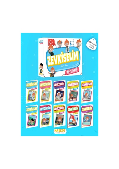 Maskot Çocuk Yayınları Meslekler Zevkiselim Hikaye Serisi 10 Kitap Değ. Kitapçığı Hediyeli 3.sınıf