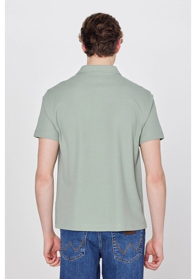 Wrangler Erkek Regular Fit Polo T-shirt Yeşil