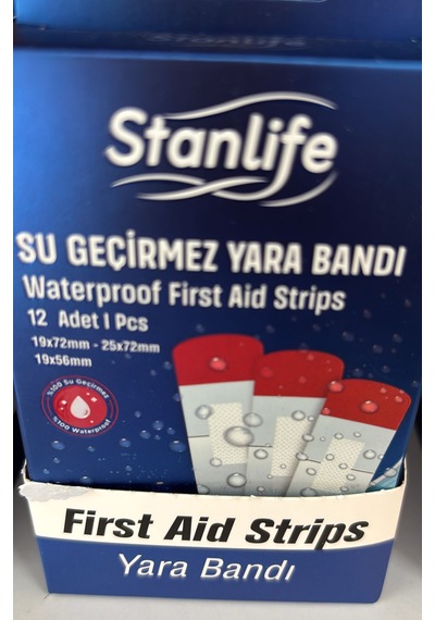 Stanlıfe Su Geçirmez Yara Bandı 12 Li