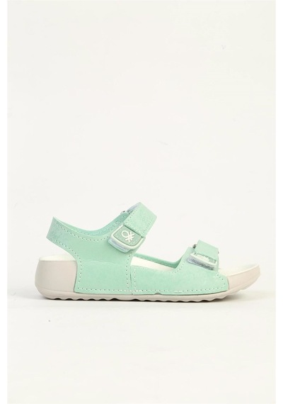 United Colors Of Benetton Çocuk Sandalet Mint Yeşili Bn-1419 Yeşil