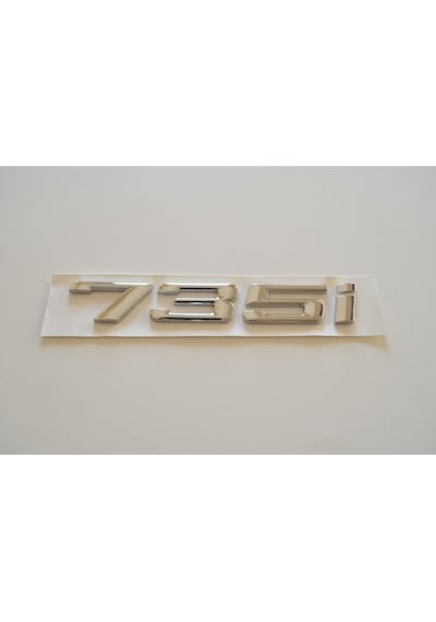 735i Bagaj Yazısı E65 51147033218