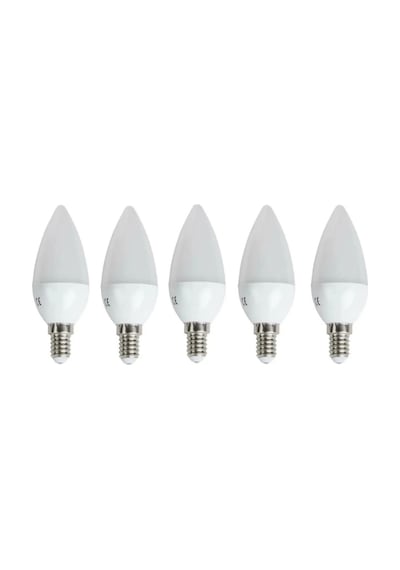 Ct-4079 7w Buji Led Ampul 3200k Günışığı E14 5 Adet 5'li Gün Işığı E14 Led Ampul 7 Watt Yok Tr