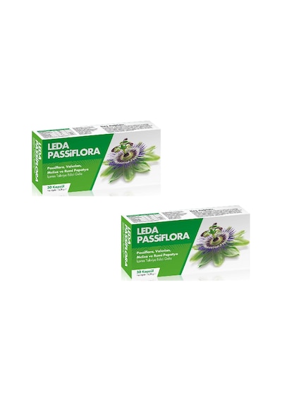 Ledapharma Leda Passiflora 30 Kapsül 2 Kutu