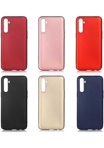 Realme 6 Pro Kılıf Zore Premier Silikon Kapak Siyah