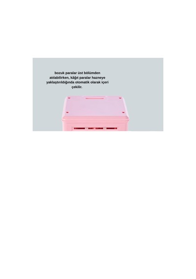 Mey İthalat Pembe Şifreli Eğitici Atm Kasa Çocuk Kumbarası