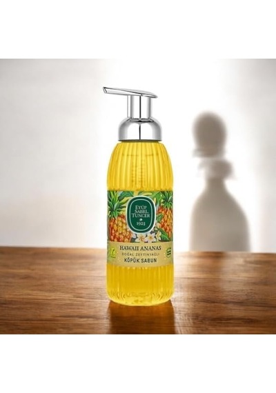 Eyüp Sabri Tuncer Doğal Zeytinyağlı Köpük Sabun Hawaii Ananas 500 Ml
