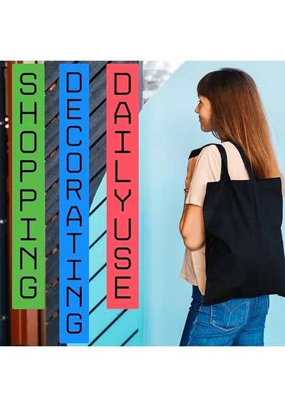 Xmlbayiciniz Texfix, Tote Bag, Bez Çanta, Çevre Dostu Alışveriş Çantası,%100 Pamuklu Tuval, Yeniden Kullanılabilir, Market Ç Genel