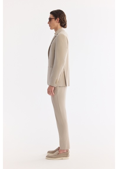 Avva Erkek Bej Mono Yaka Torba Cepli Çift Yırtmaç Astarsız Bi-stretch Comfort Fit Ceket A61y4012 Avva Erkek Bej Mono Yaka Torba Cepli Çift Yırtmaç Astarsız Bi-stretch Comfort Fit Ceket A61y4012