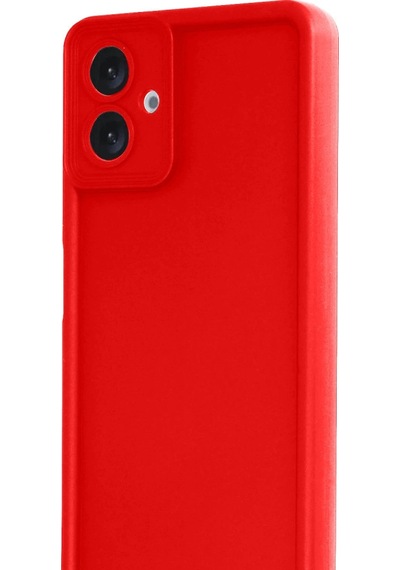 Samsung Uyumlu Galaxy A07 4g Viera Silikon Kırmızı