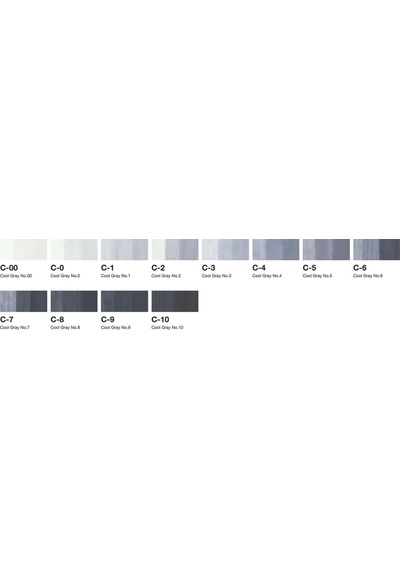 Sketch Set Cool Grey 12 Lı