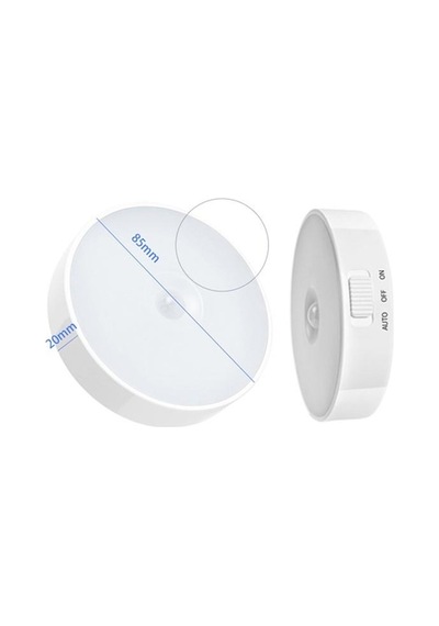 Sge Teknoloji Hareket Sensörlü Sarı Renk Usb Şarjlı Led Işık Lamb (547057224)