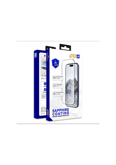 Apple iPhone Uyumlu 17 Pro Max Mohseven M7 Hd Sapphire Coating Temperli Ekran Koruyucu Uygulama Aparatı Şeffaf