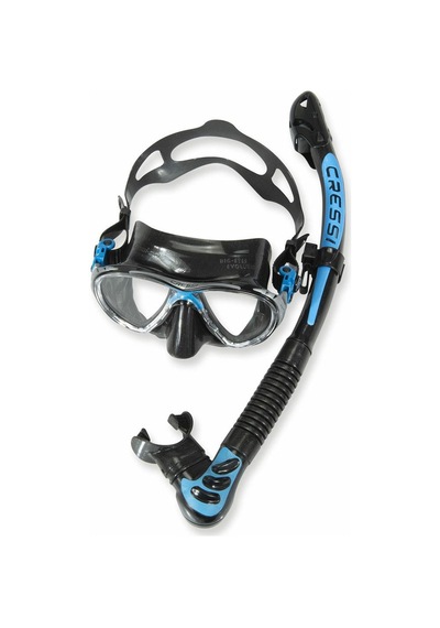 Cressi Big Eyes Evolution+Alpha Ultra Dry Maske Şnorkel Set
