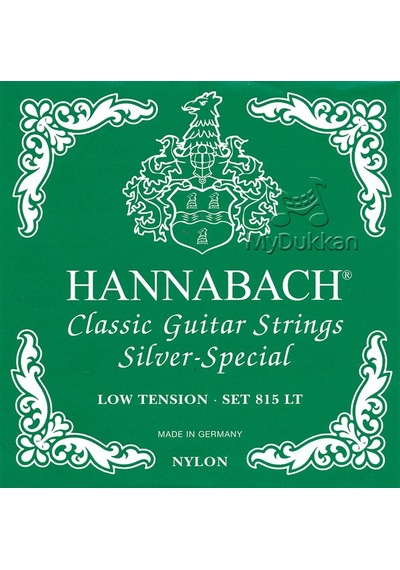 Hannabach 815 Lt Takım Tel Klasik Gitar Teli