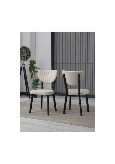 80x130 Açılabilir Masa + 6 Elma Sandalye Masa Takımı Krem Krem 80x130 Açılabilir Masa + 6 Elma Sandalye Masa Takımı Krem Krem