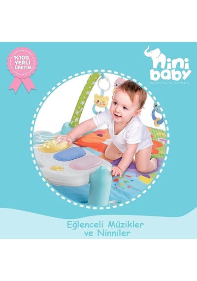 Mey İthalat Erdem Piyanolu Oyun Halısı Er-111