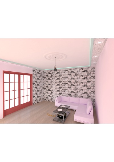 Motifpiyer Lamba Tavan Göbeği Dış Çitalı 136-86 Cm Çap
