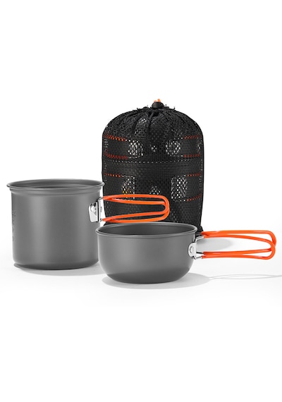Roxform Nomad 01 Kamp Tencere Seti Hafif Ve Kompakt Kamp Seti Sert Anodize Alüminyum