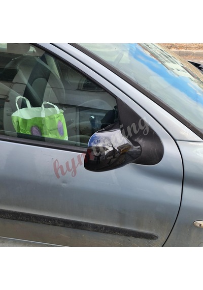 Peugeot 206 Batman Ayna Kapak Piano Black - M4 Model Parlak Siyah