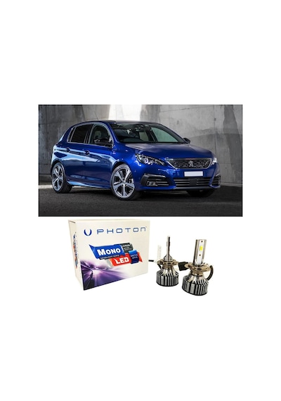 Peugeot 308 Sis Far Ampulü H11 Mono Yeni Seri Beyaz 2013-2021
