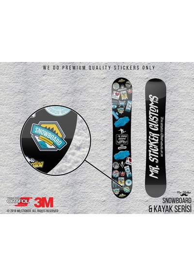 Hbg37 Snowboard Sticker
