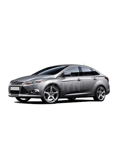S-Dizayn Ford Focus 3 Sd Krom Cam Üst Çıtası 8 Prç 2011-2018
