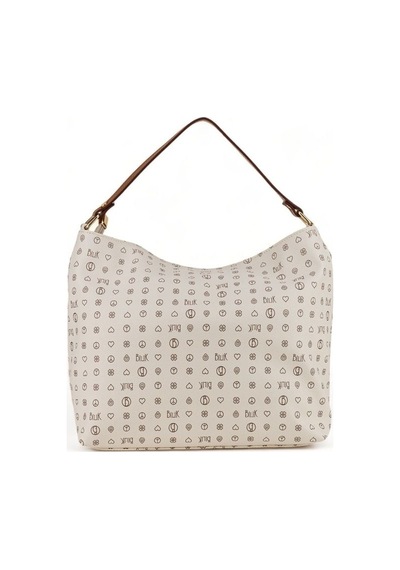 Bilik Deri Monogram Bej/taba Kadın Omuz Çantası Nv 1003-mn 001