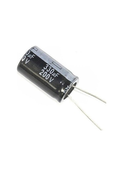 Jackcon 330 Mf 200 V Elektrolit Kondansatör